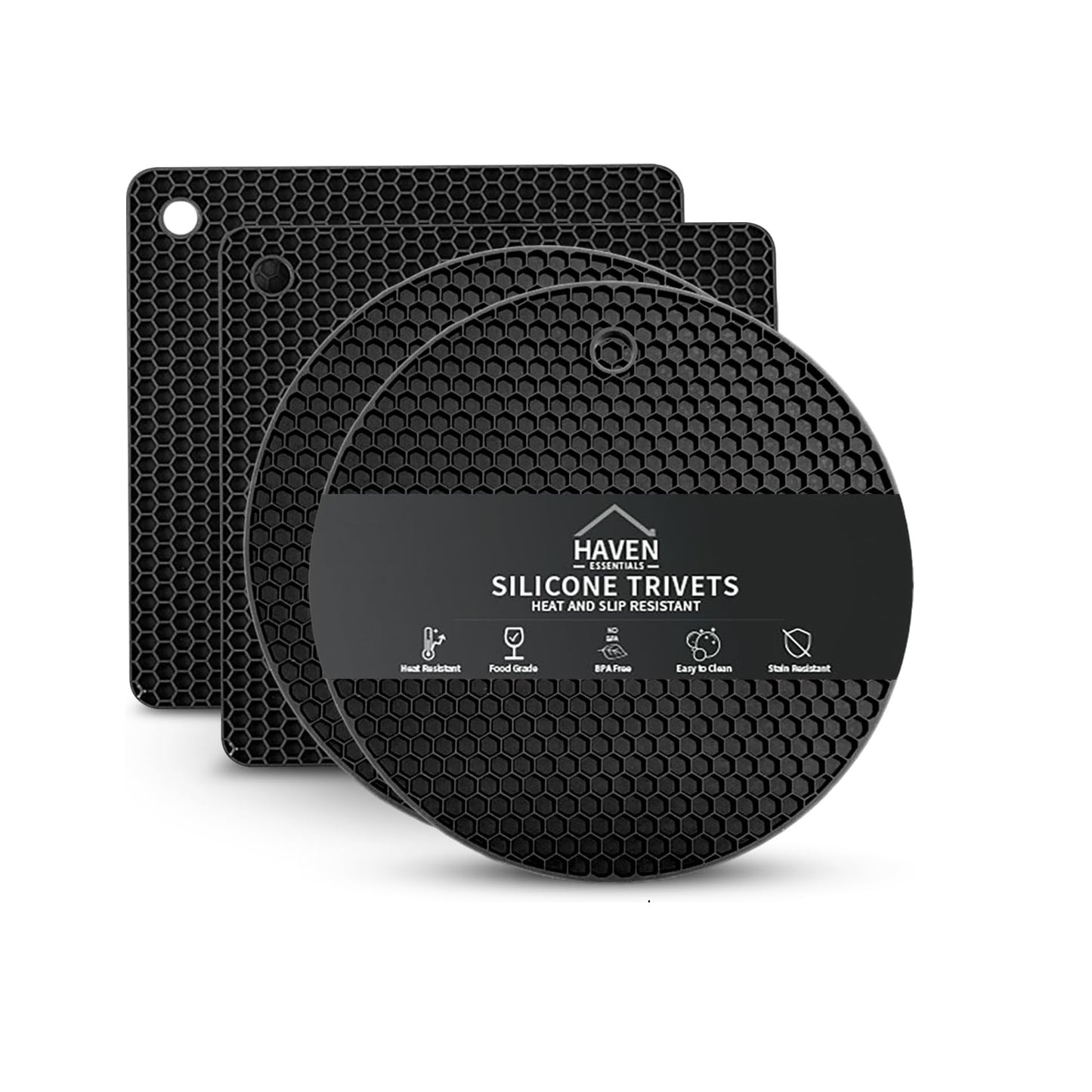 Haven Essentials Silicone Trivets