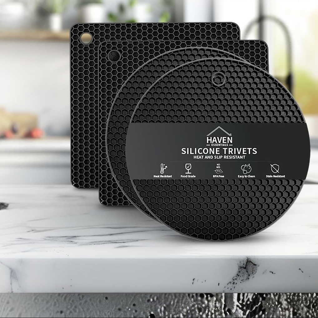 Haven Essentials Silicone Trivets