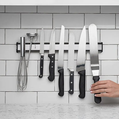 Magnetic Knife Strip – Space-Saving Steel Knife Holder