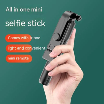 All In One Expandable Portable Tripod Selfie Stick With Bluetooth Remote