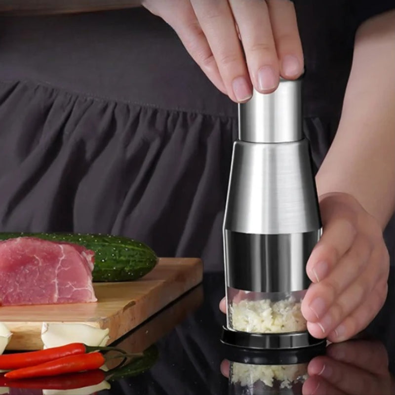 Pressed Garlic Chopper