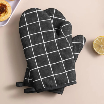 2pcs Heat-Resistant Oven Gloves
