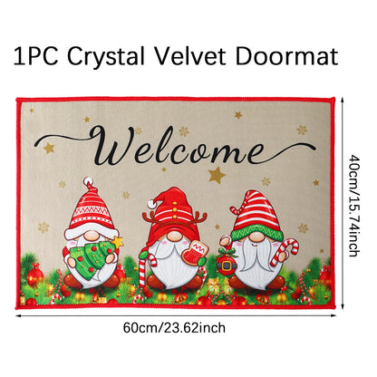 Christmas Santa Door Mat