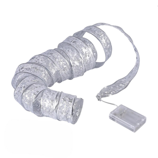 Christmas Ribbon Fairy Lights