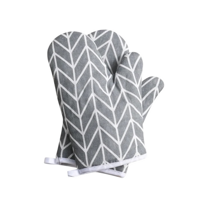 2pcs Heat-Resistant Oven Gloves