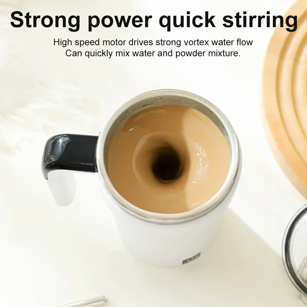 USB Automatic Detachable Magnetic Stirring Mug