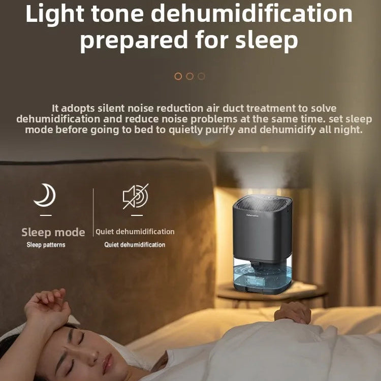 Portable Air Dehumidifier – Quiet & Efficient Moisture Absorber